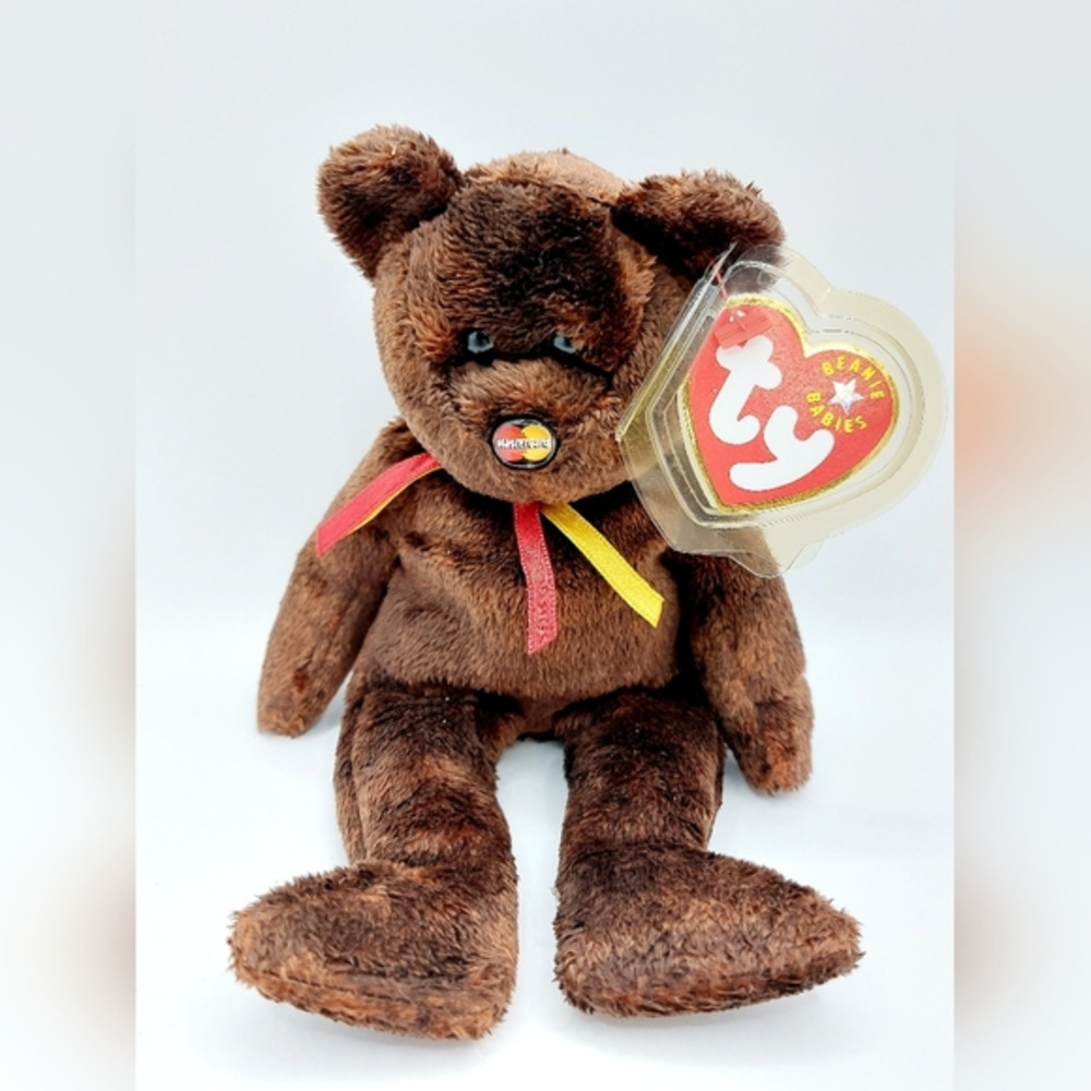 Vintage TY Mastercard Bear: Shopaholic‎ Special